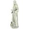 23.5" Religious St. Francis of Assisi Bird Feeder Outdoor Garden Statue